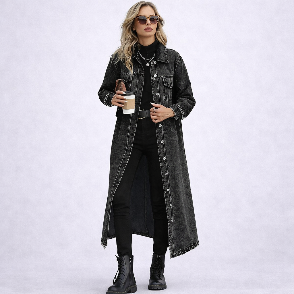 Abrigo Vaquero Oversize