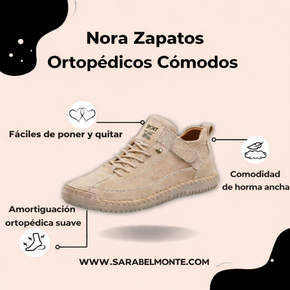 Zapatos ortopédicos Nora cómodos y sin dolor