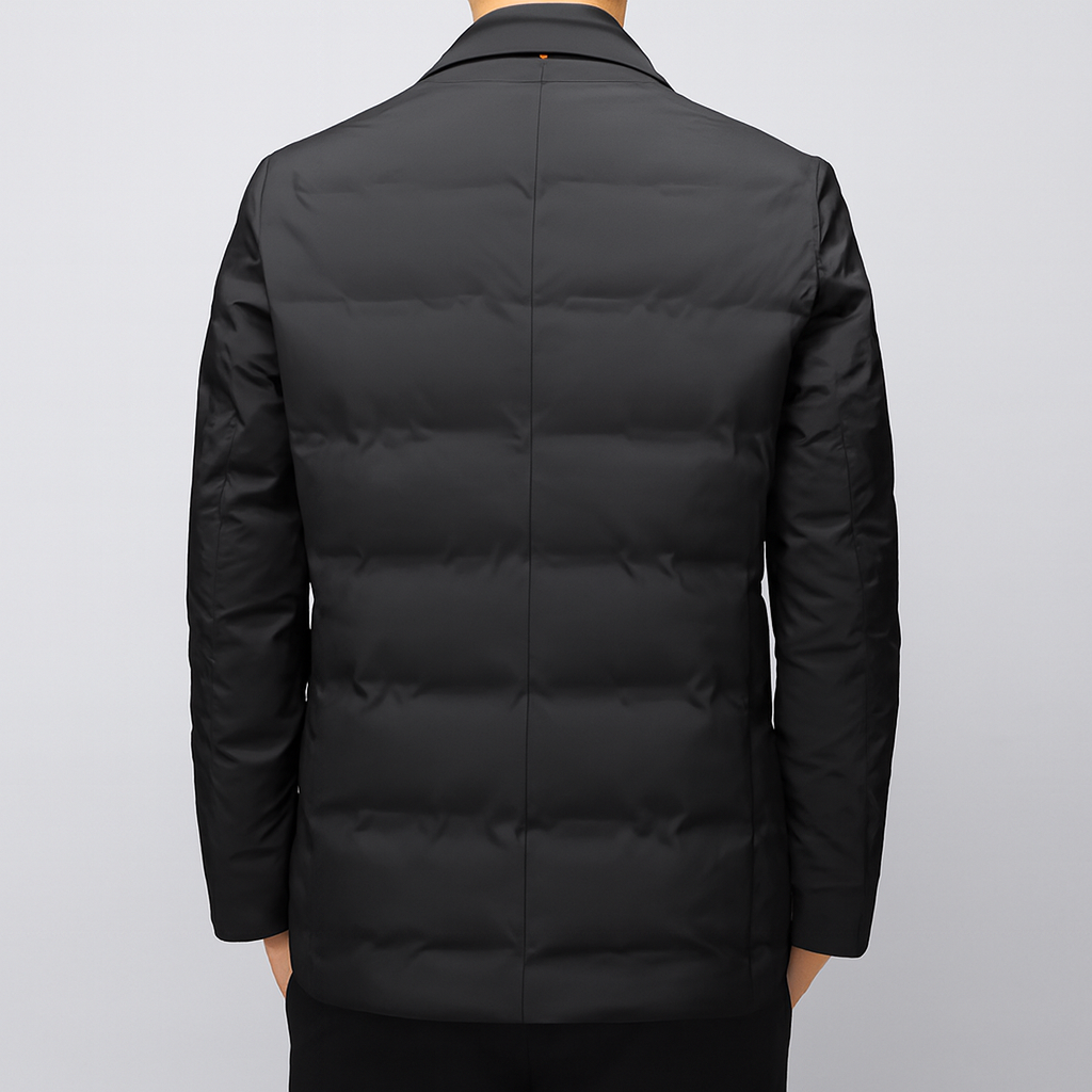 David – Blazer de Invierno en Tejido Premium con Corte Refinado