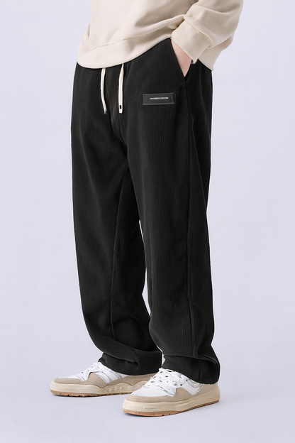 Rubén – Pantalones de Pana Relajados en Tejido Premium