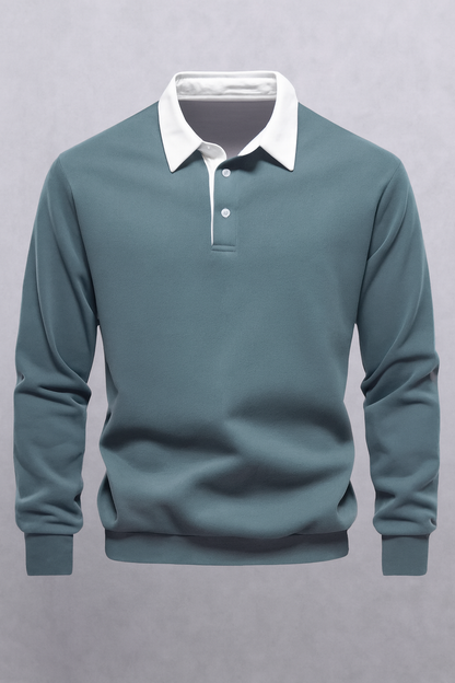 Adrian Polo Sweater – Lujo Casual en Punto de Alta Calidad