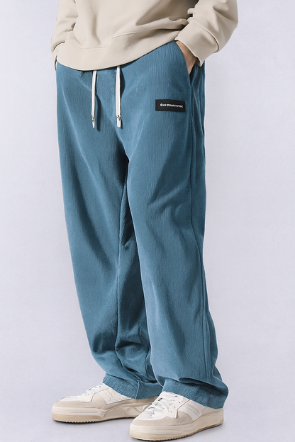 Rubén – Pantalones de Pana Relajados en Tejido Premium