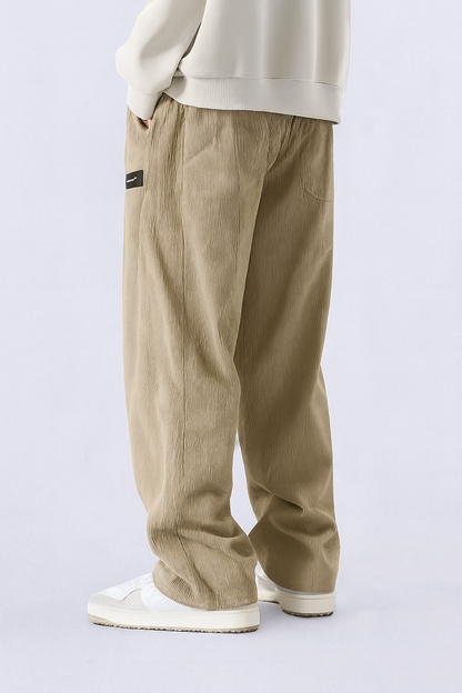 Rubén – Pantalones de Pana Relajados en Tejido Premium