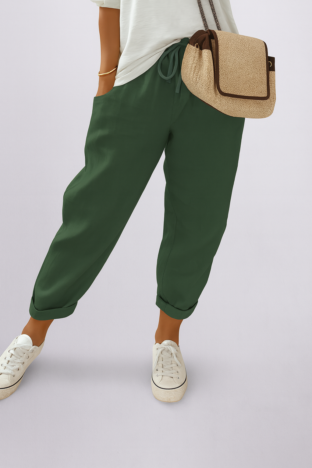 Pantalón de lino y algodón: elegancia natural, confort absoluto