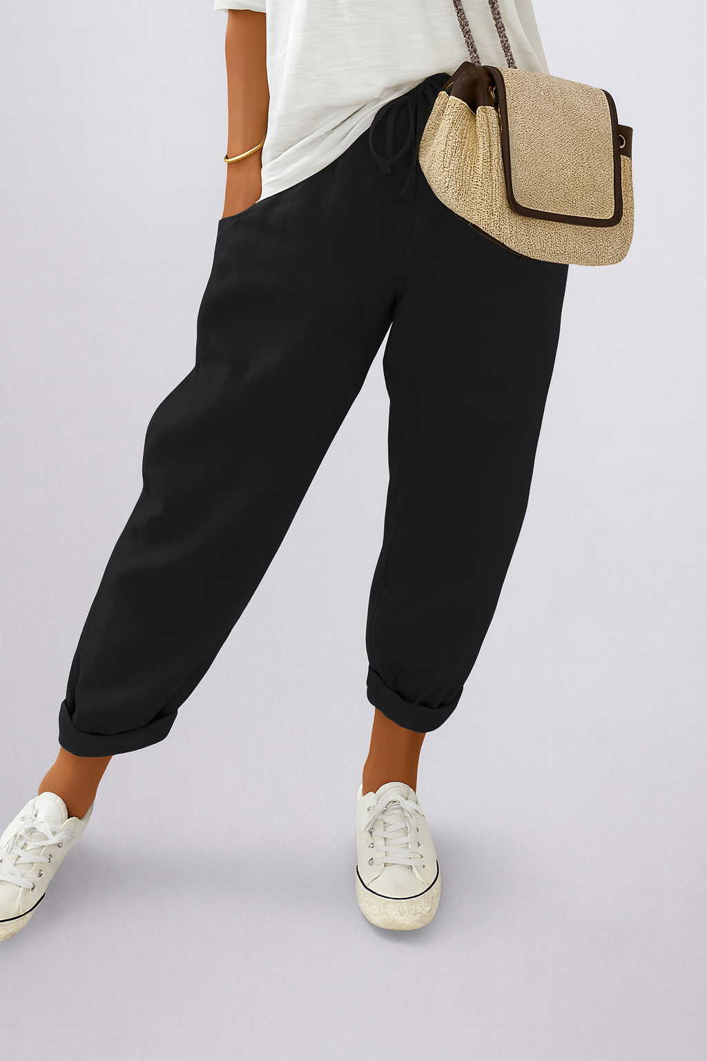 Pantalón de lino y algodón: elegancia natural, confort absoluto