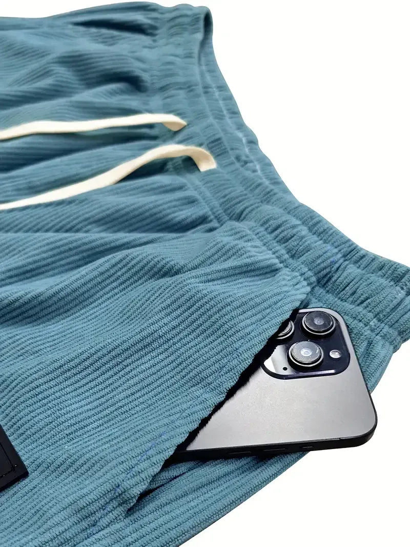 Rubén – Pantalones de Pana Relajados en Tejido Premium