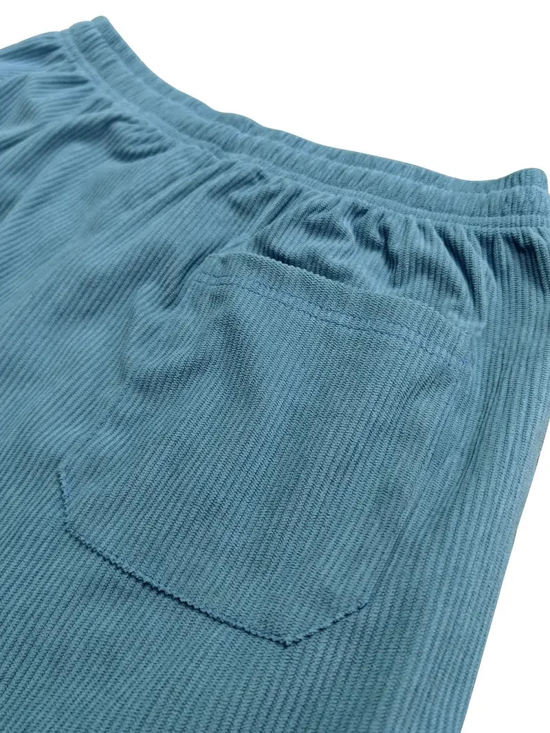 Rubén – Pantalones de Pana Relajados en Tejido Premium