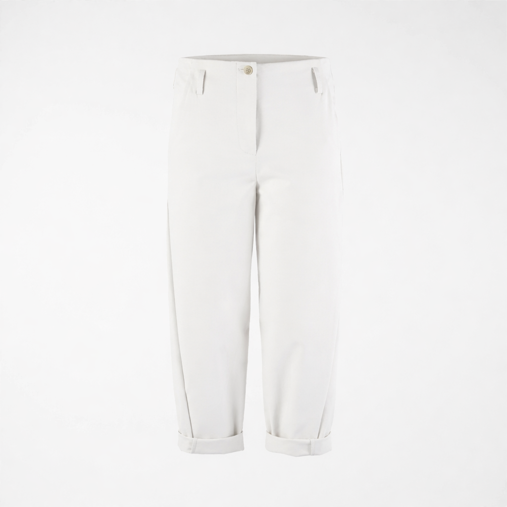 PANTALONES EN PUNTO MILANO CON TRABILLAS