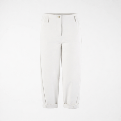 PANTALONES EN PUNTO MILANO CON TRABILLAS
