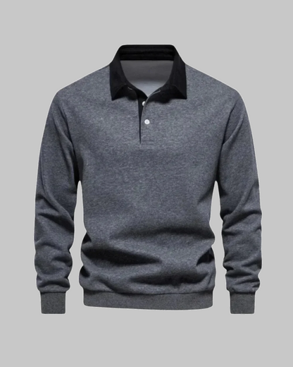 Adrian Polo Sweater – Lujo Casual en Punto de Alta Calidad