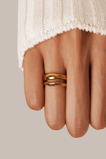 Juego de anillos de ondas