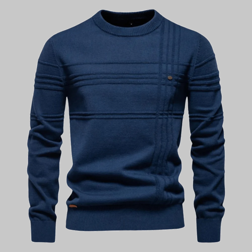 Burkhard | Suéter de Hombre Elegante con Diseño de Cuadros