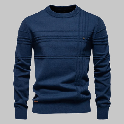 Burkhard | Suéter de Hombre Elegante con Diseño de Cuadros