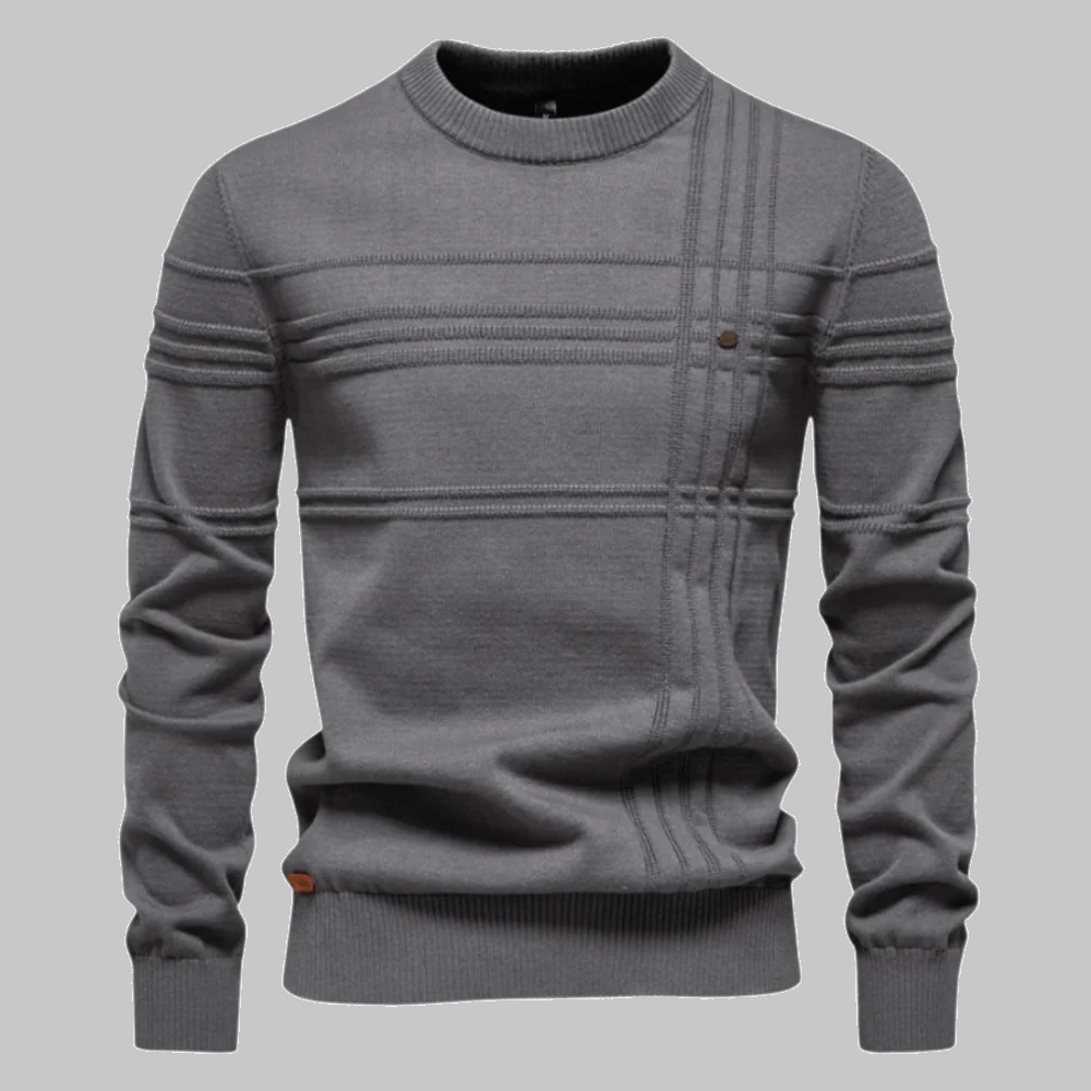 Burkhard | Suéter de Hombre Elegante con Diseño de Cuadros