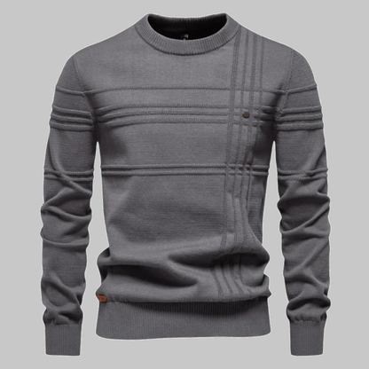 Burkhard | Suéter de Hombre Elegante con Diseño de Cuadros